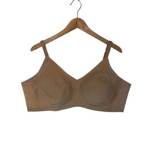 HONEYLOVE 3X 44DD 44E 44DDD F Comfort Seamless Full‎ Coverage Bra Nude